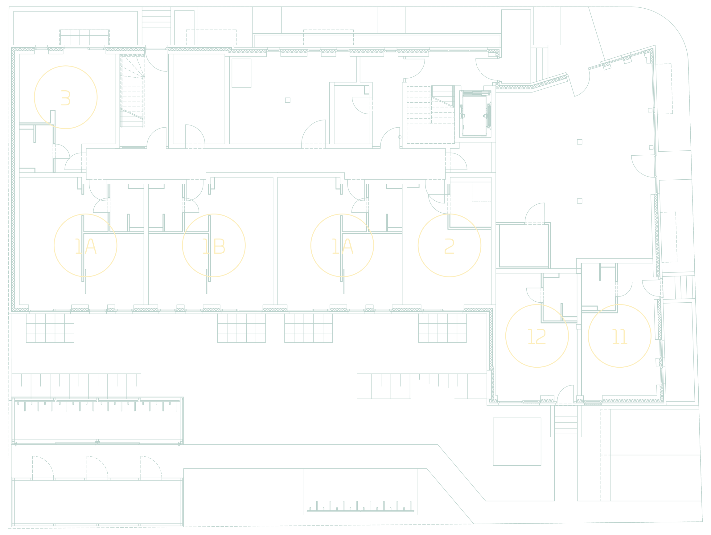 Bauplan EG von qpartments