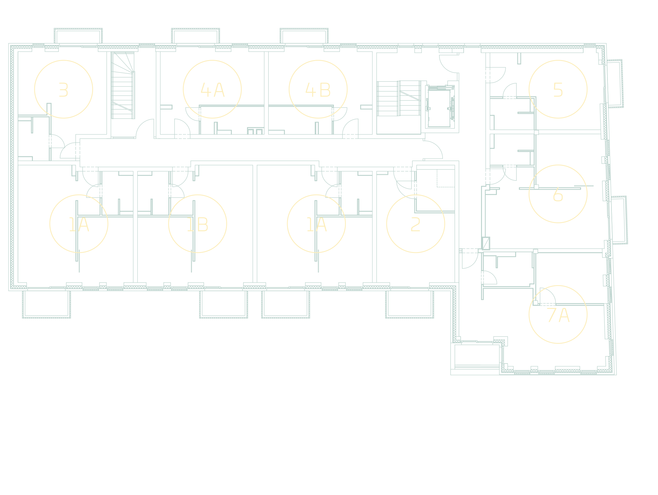 Mietwohnungen im 1. Obergeschoss (qpartments boardinghouse)